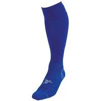 Precision Men's Pro Plain Football Socks in Blue | Size: 3-6