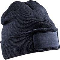 Result Men's Double Knit Beanie in Navy