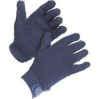 Shires Men's Newbury Gloves in Navy | Size: XL