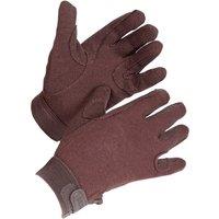 Shires Men's Newbury Gloves in Brown | Size: Medium