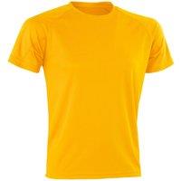 Spiro Men's Impact Aircool T-Shirt in Gold | Size: Medium