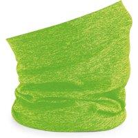 Beechfield Men's Morf Spacer Marl Neck Warmer in Green