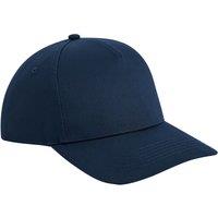 Beechfield Men's Urbanwear 5 Panel Snapback Cap in Navy