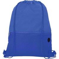 Bullet Men's Oriole Mesh Drawstring Bag in Blue