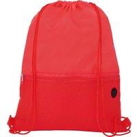 Bullet Men's Oriole Mesh Drawstring Bag in Red