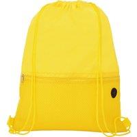 Bullet Men's Oriole Mesh Drawstring Bag in Yellow
