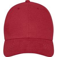 Elevate Men's Davis 6 Panel Cap in Red