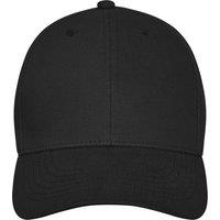 Elevate Men's Davis 6 Panel Cap in Black