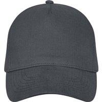 Elevate Men's Doyle 5 Panel Cap in Grey