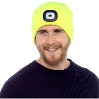 Storm Ridge Men's LED Light Beanie in Yellow