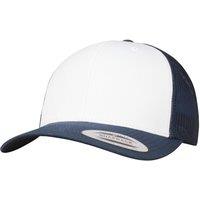 Flexfit Men's Retro Coloured Trucker Cap in Navy