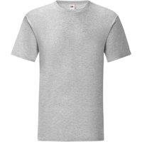 Fruit of the Loom Men's Iconic T-Shirt in Grey | Size: 3XL