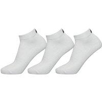 Exceptio Men's Sports Trainer Socks (Pack of 3) in White | Size: 8-12