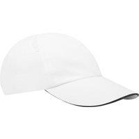 Elevate NXT Men's Morion 6 Panel Cool Baseball Cap in White