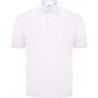 Casual Classics Men's Original Tech Pique Polo Shirt in White | Size: 2XL