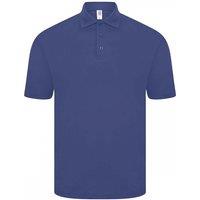 Casual Classics Men's Original Tech Pique Polo Shirt in Blue | Size: Small
