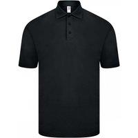 Casual Classics Men's Original Tech Pique Polo Shirt in Black | Size: XL
