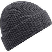 Beechfield Men's Water Repellent Elements Beanie in Mid Grey