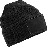 Beechfield Men's Plain Beanie in Black