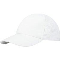 Elevate NXT Men's Mica 6 Panel Cool Fit Cap in White