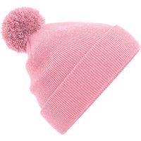 Beechfield Men's Original Pom Pom Beanie in Dusty Pink