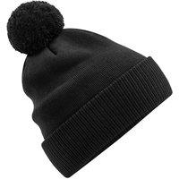 Beechfield Men's Snowstar Cotton Beanie in Black