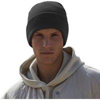 Beechfield Men's Original Cuffed Cotton Beanie in Black