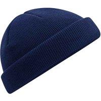 Beechfield Men's Fisherman Beanie in Navy