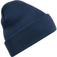 Beechfield Men's Cuffed Beanie in Navy