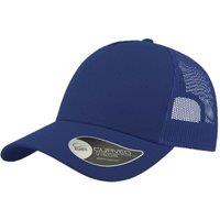Atlantis Men's Rapper Cotton 5 Panel Trucker Cap in Pale Blue