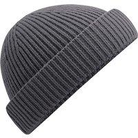 Beechfield Men's Harbour Fisherman Beanie in Mid Grey
