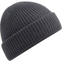 Beechfield Men's Water Repellent Beanie in Mid Grey