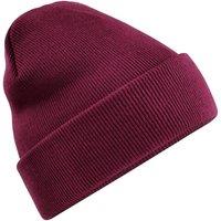 Beechfield Men's Original Cuffed Beanie in Burgundy