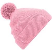Beechfield Men's Original Pom Pom Beanie in Pink