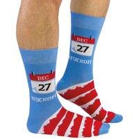 Cockney Spaniel Men's Christmas Funny Pairs of Socks - December 27th | Size: 6-11