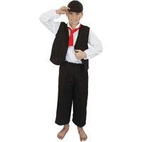 I Love Fancy Dress Men's Victorian Costume - Scrooge or Oliver Twist in Brown | Size: Medium