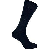 Sock Snob Men's 1 Pack Luxury Breathable Bamboo Suit Dress Socks in Blue | Size: 6-11