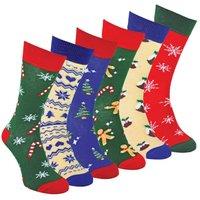 Sock Snob Men's Novelty Festive Christmas Socks | Size: 6-11