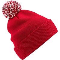 Beechfield Men's Snowstar Beanie in Red