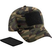 Beechfield Men's 5 Panel Removable Patch Baseball Cap