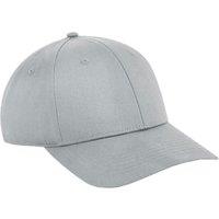Beechfield Men's Urbanwear 6 Panel Snapback Cap in Light Grey