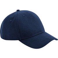 Beechfield Men's Cotton 5 Panel Baseball Cap in Navy