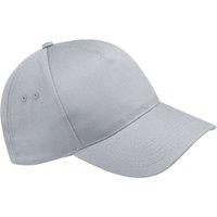 Beechfield Men's Ultimate 5 Panel Cap in Light Grey