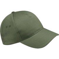 Beechfield Men's Ultimate 5 Panel Cap in Dark Olive