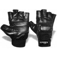 Carta Sport Men's Touch Fastening Double Weightlifting Gloves in Black | Size: Large