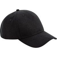 Beechfield Men's Cotton 5 Panel Baseball Cap in Black