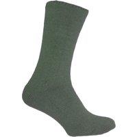 Simply Essentials Men's Heat For Your Feet Thermal Socks in Khaki | Size: 6-11