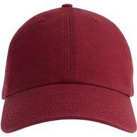 Atlantis Men's Fraser 6 Panel Cotton Baseball Cap in Red