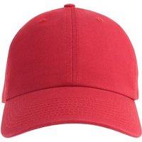 Atlantis Men's Fraser 6 Panel Cotton Baseball Cap in Red