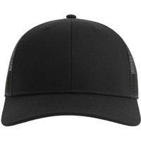 Atlantis Men's Bryce 5 Panel Trucker Cap in Black